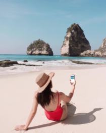 インドネシア バリ島ペニダ島 - ダイヤモンドビーチDiamond Beach
